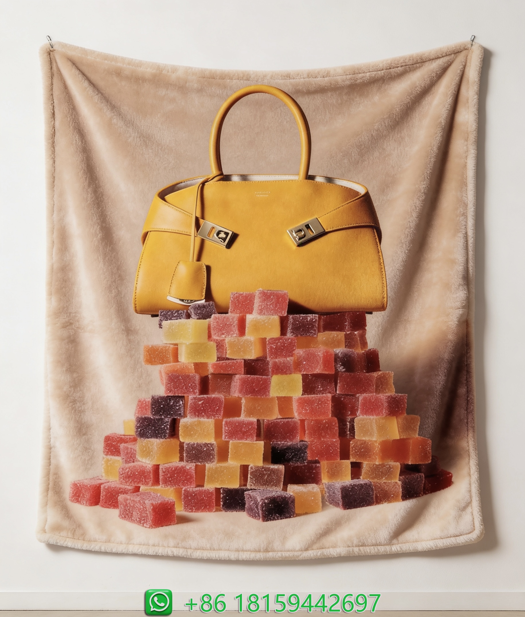Hermes Throw Blankets
